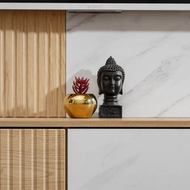 Nappali Bútor Noir I Dcmw Nr1 Cremona Oak/Marble White