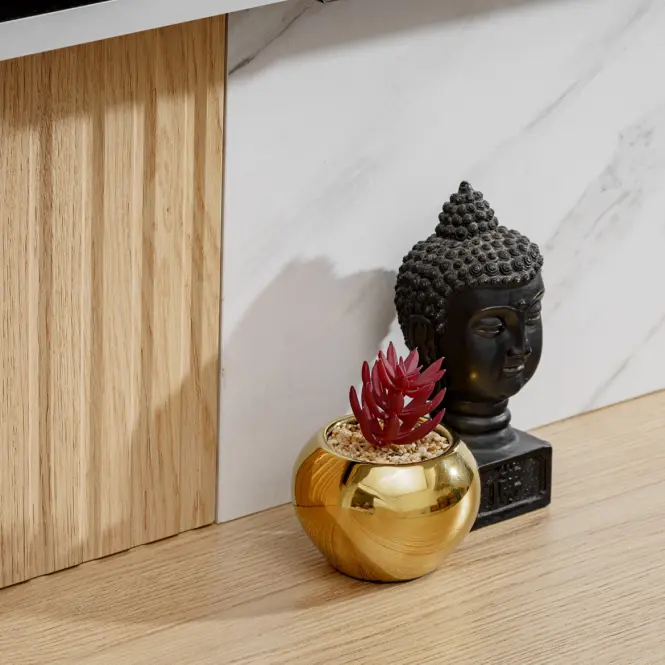Nappali Bútor Noir I Dcmw Nr1 Cremona Oak/Marble White,9