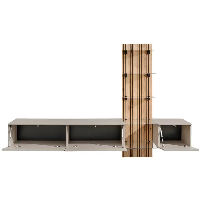 Nappali Bútor Luzz Sgce Lz Clay Grey/Coast Evoke Oak,3