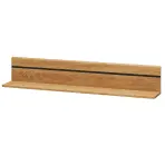 Falipolc Porto 35 155x26x24 Tömör Arany Tölgy Olaj/Matt Fekete