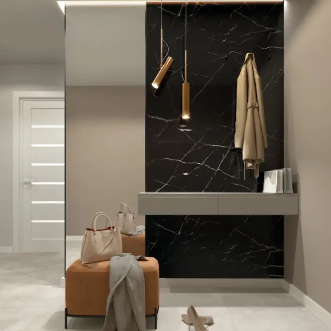 Falicsempe SPC Calacatta Black 120x265cm 4mm,2
