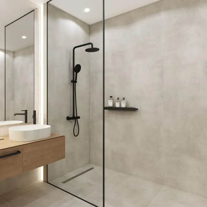 Falicsempe SPC Concrete Mote 120x265cm 4mm