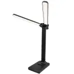 Asztali lámpa LEPUS BLACK CCT 9W DIM USB LB1
