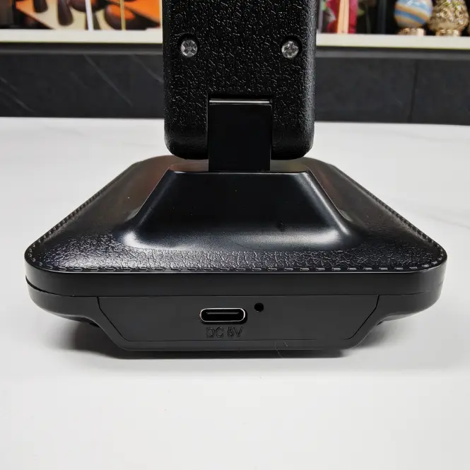 Asztali lámpa LEPUS BLACK CCT 9W DIM USB LB1