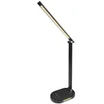 Asztali lámpa ALIS BLACK CCT 5 BARW 7W DIM USB LB1