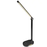 Asztali lámpa ALIS BLACK CCT 5 BARW 7W DIM USB LB1