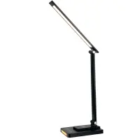 Asztali lámpa URSA BLACK CCT 5 COLORS 6W DIM LB1