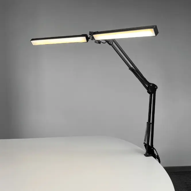 Asztali lámpa CETUS BLACK CCT 15W DIM LB1,2