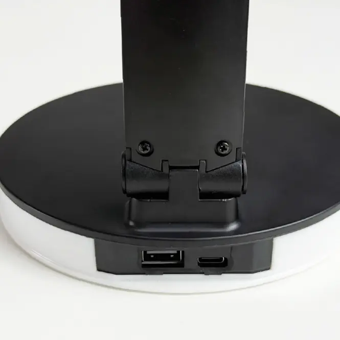 Asztali lámpa DRACO BLACK CCT 7W+1W RGB LB1