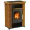 Kandallókályha Primo kerámia honey brown 7 kW