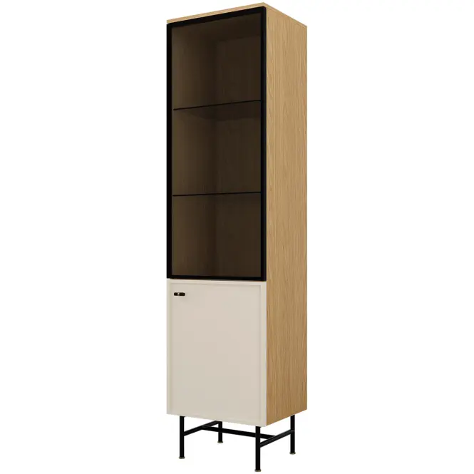Vitrin Elora 3l/P Tavaszi tölgy/Macadamia