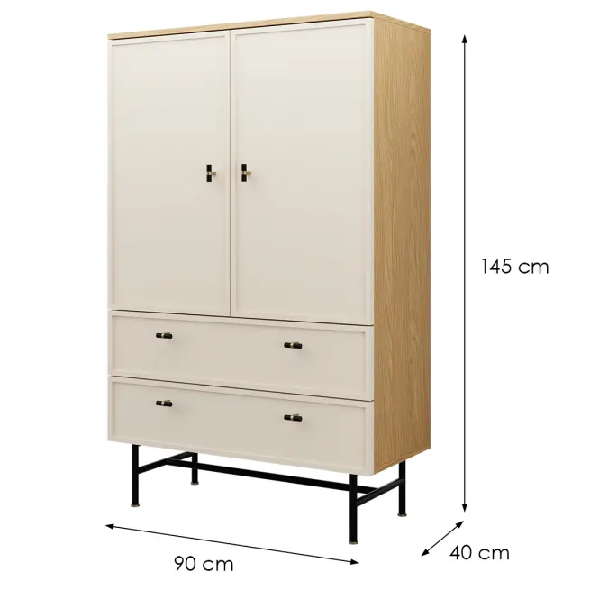 Vitrin Elora 5 Tavaszi tölgy/Macadamia,2