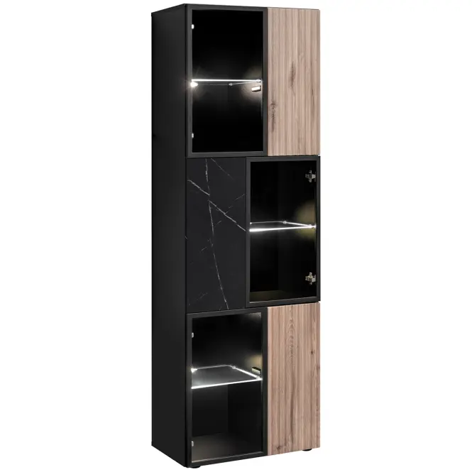 Vitrin Cannes Zmwdv Cs Wsw Black/Viking/Marble Black