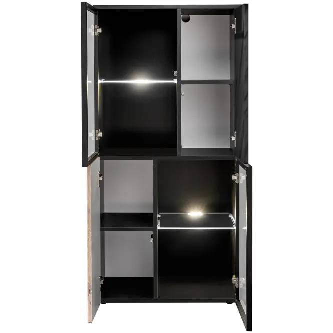 Vitrin Cannes Zmwdv Cs Wsn Black/Viking/Marble Black,3