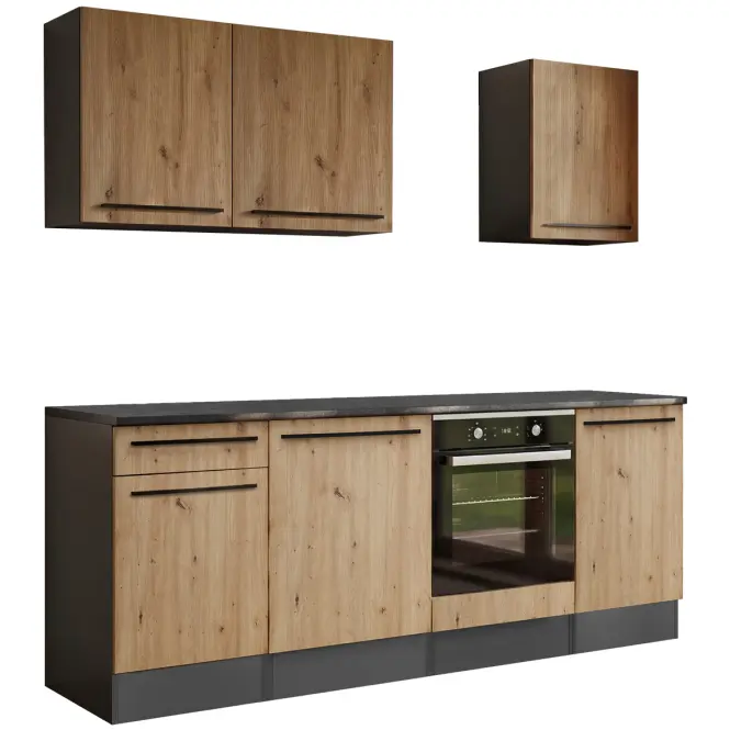 Konyhabútor Porto ANAS KP 220 artisan/anthracite