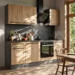 Konyhabútor Porto ANAS KP 220 artisan/anthracite