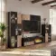 Komód Cannes Zmwdv Cs Sb Black/Viking/Marble Black,9