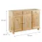 Komód 30500010 Abaco 3d Natural Lakier,2