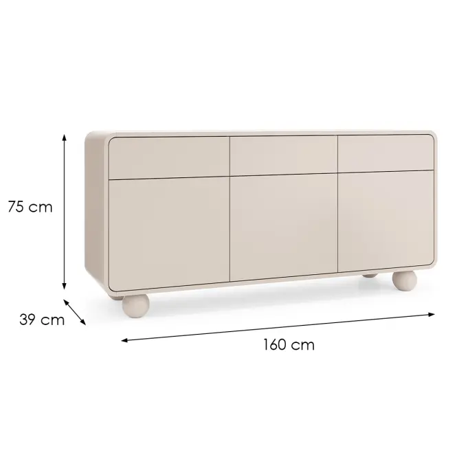 Komód Albion Ksz160 Kasmír