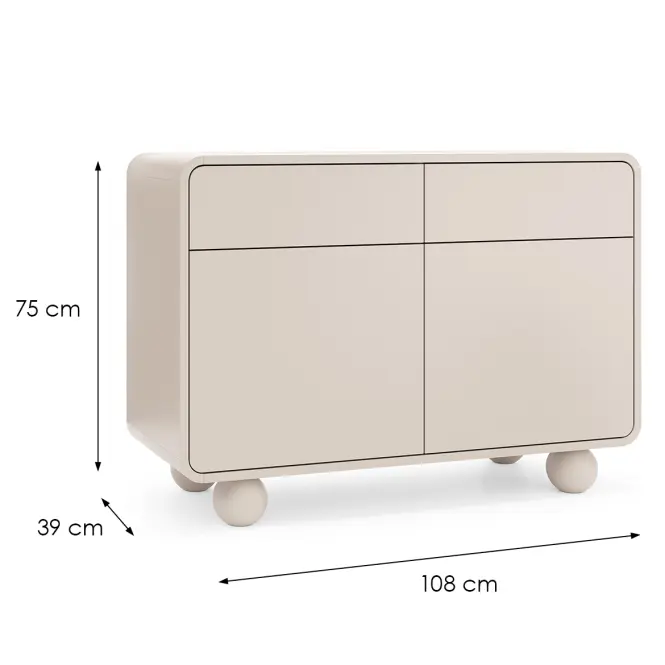 Komód Albion Ksz108 Kasmír,2