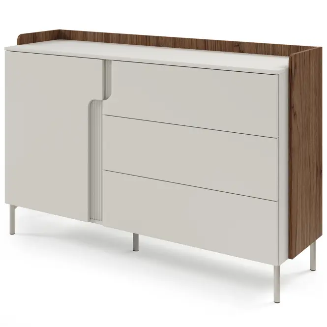 Komód Kis Positano Alba Dió/Kasmír