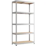 Fém polc 175 horganyzott 180x90x40 – 5 polc/175 kg