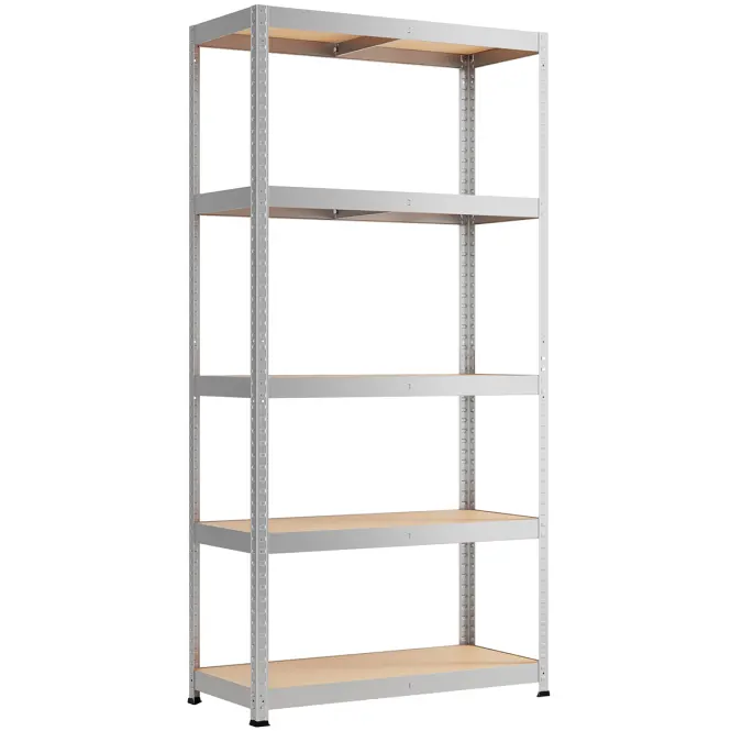 Fém polc 175 horganyzott 180x90x40 – 5 polc/175 kg