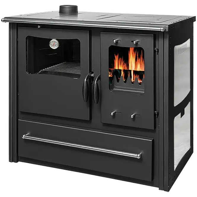 Tűzhely Termo 100 Grey balos 10,29 kW