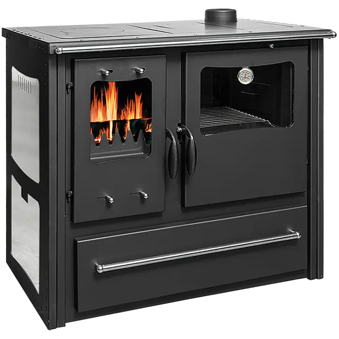 Tűzhely Termo 100 Grey jobb 10,29 kW