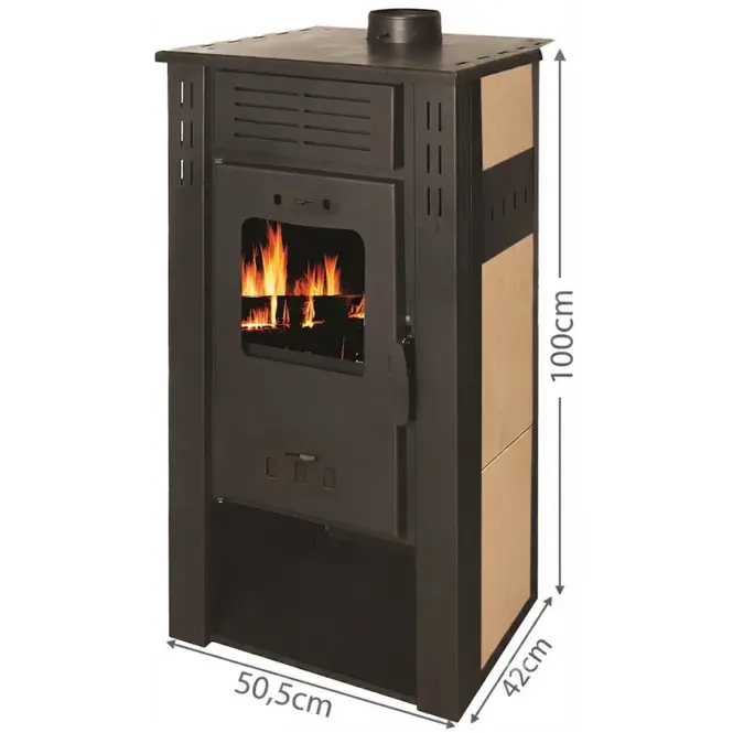 Acélkemence vízköpennyel Termo Etaz A 15,2 kW / 9,3 kW N