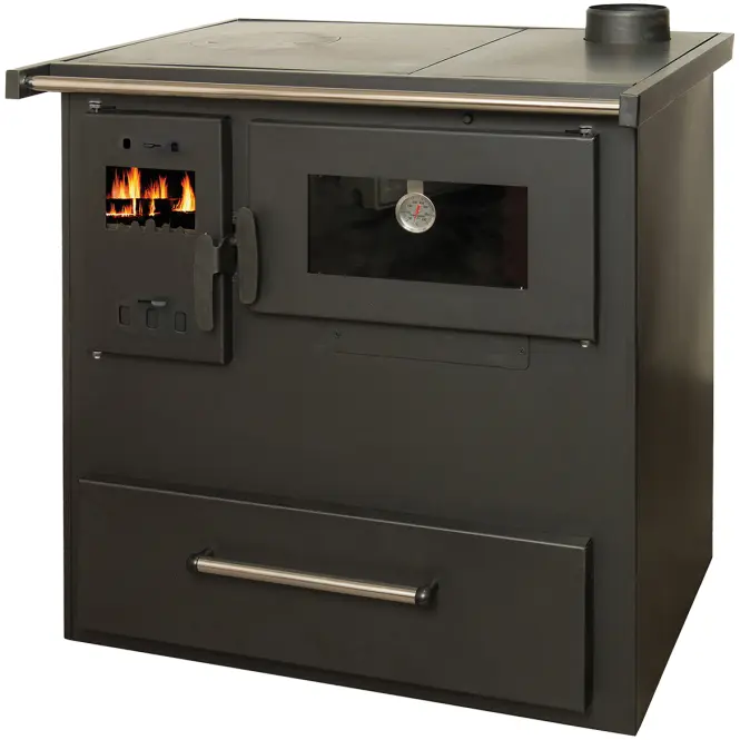 Acélkályha Termo-8 jobb Super 7.21 kW,2