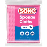 Söke szivacs cloth 3 db