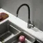 Flexibilis mosogatócsaptelep Salsa fekete/grafit,8