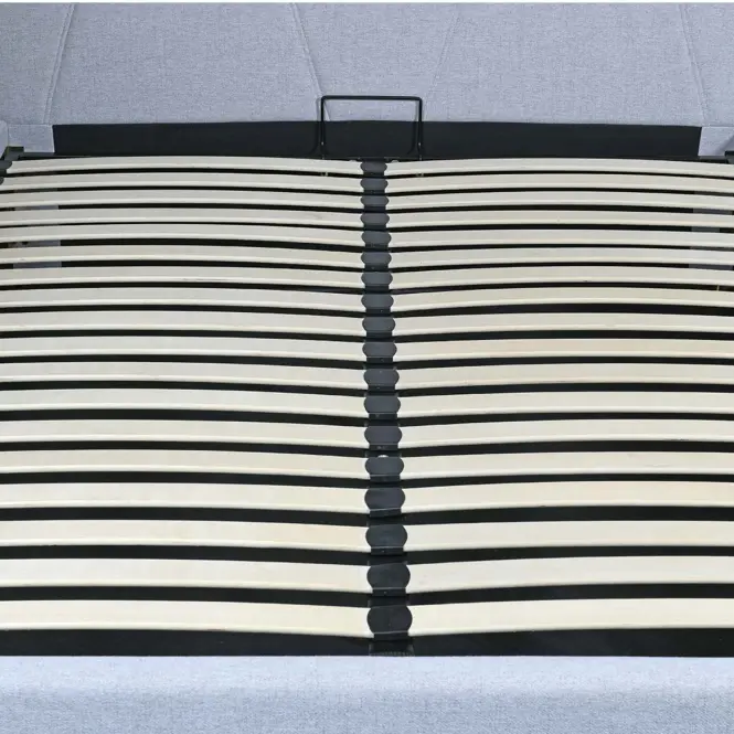 Ágy Rovigo 140x200 BED23-06 szürke