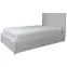 Ágy Rovigo 140x200 BED23-06 szürke,7