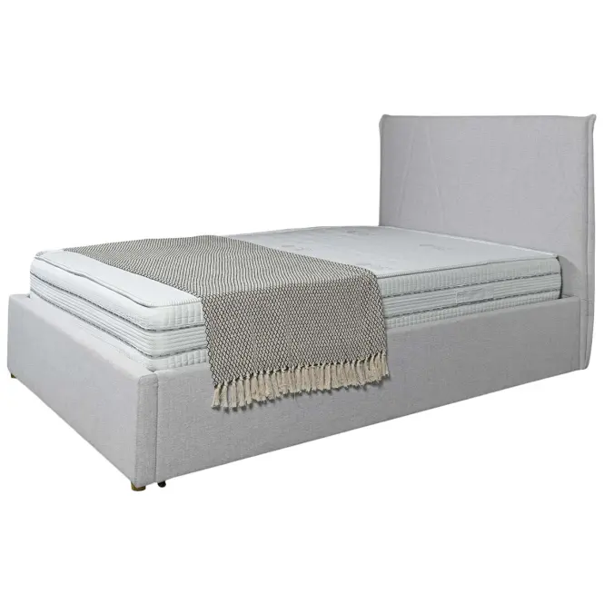 Ágy Rovigo 140x200 BED23-06 szürke,8
