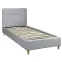 Ágy Cesana 90x200 BED23-09 szürke,2