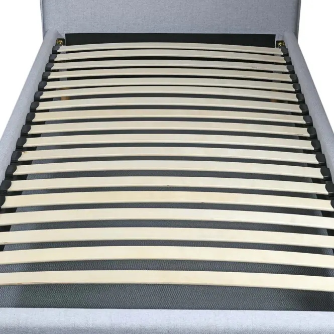 Ágy Cesana 90x200 BED23-09 szürke,3