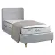 Ágy Cesana 90x200 BED23-09 szürke,8