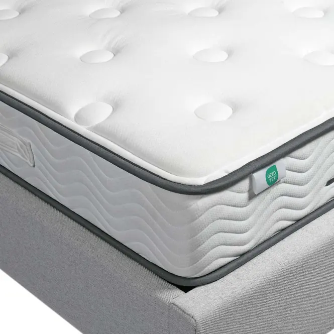 Ágy Cesana 90x200 BED23-09 szürke,9