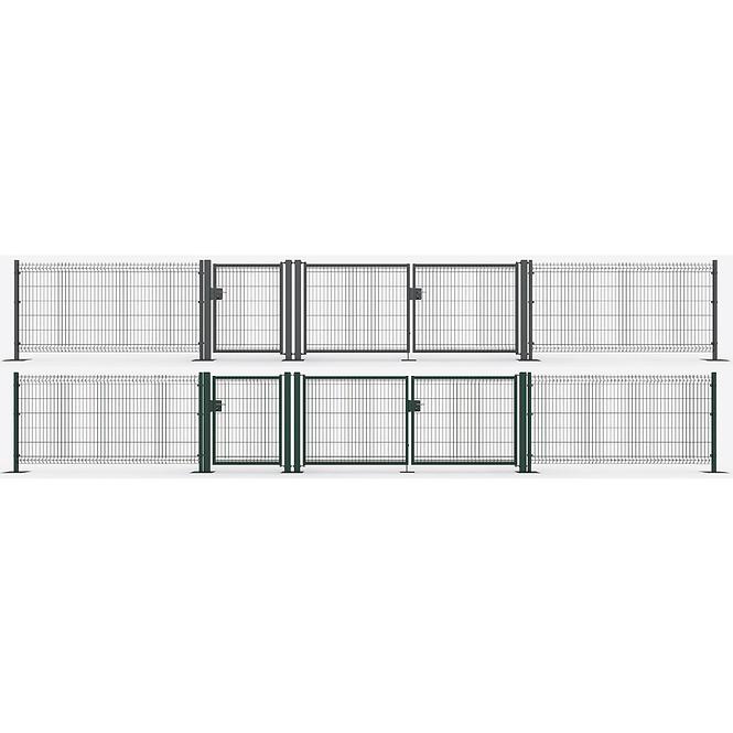 Panel 3d light ii 250x153 cm – ral 6005
