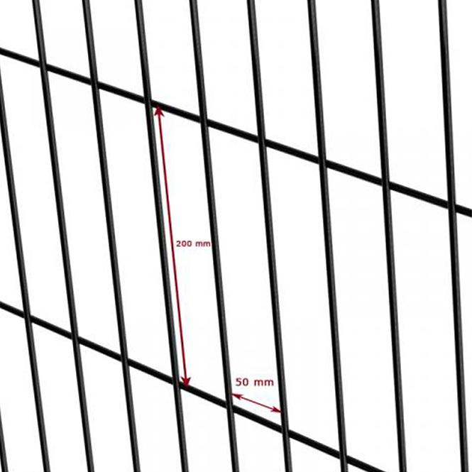 Panel 3d light ii 250x153 cm – ral 6005