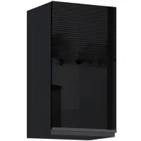 Konyhaszekrény Brick G40 fekete/fekete fényes HG