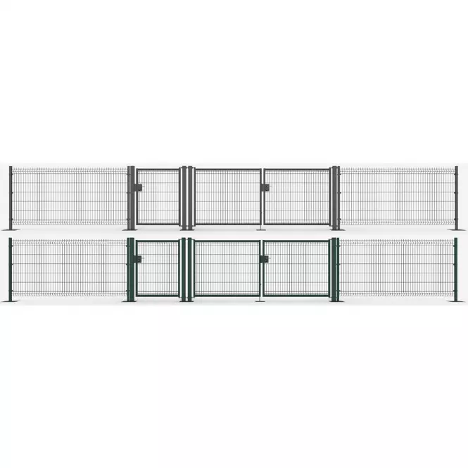 Panel 3d light ii 250x123 cm – ral 7016