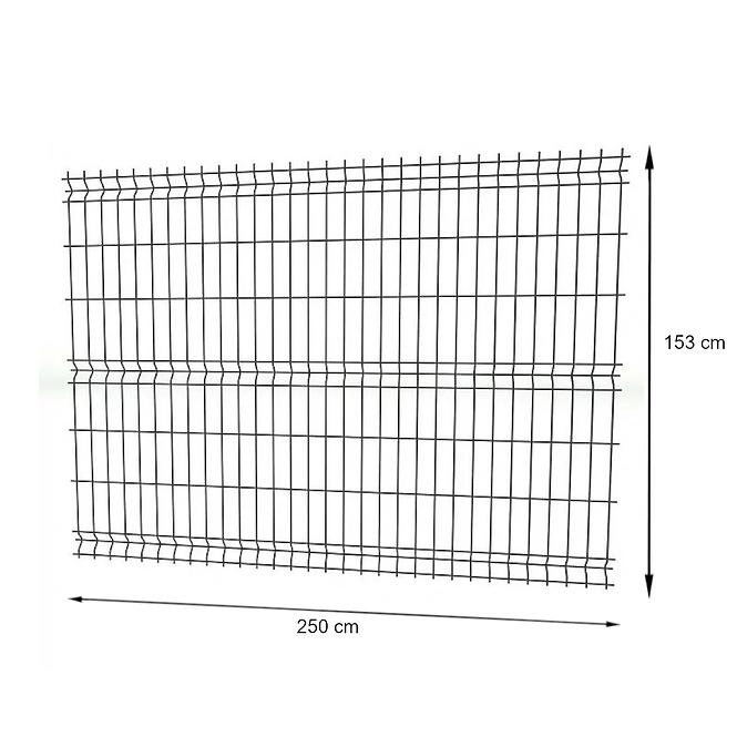 Panel 3d light ii 250x153 cm – ral 7016,2