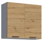 Konyhaszekrény Economic G80 fehér/artisan