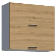 Konyhaszekrény Economic G80U fehér/artisan