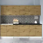 Konyhabútor Economic 260 fehér/artisan