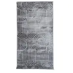 Szőnyeg Eva Embossed 0,8/1,5 Em2025-01 szürke