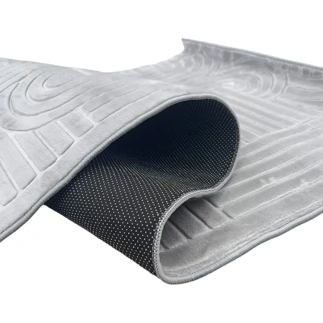 Szőnyeg Eva Embossed 0,8/1,5 Em2025-01 szürke,6